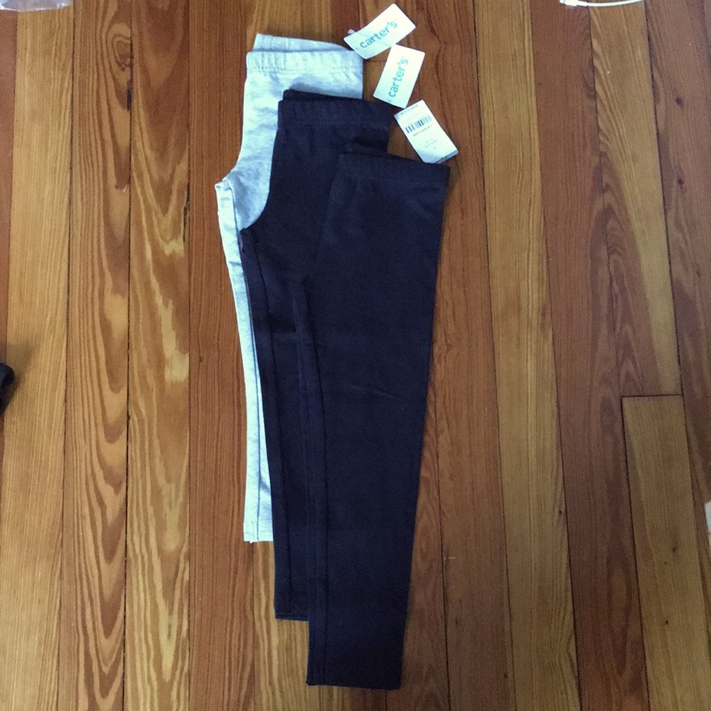 NWT Three pair leggings from Carter’s